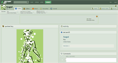 Desktop Screenshot of foxgod.deviantart.com
