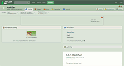 Desktop Screenshot of markisan.deviantart.com