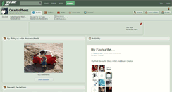 Desktop Screenshot of catastropheez.deviantart.com