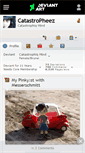 Mobile Screenshot of catastropheez.deviantart.com