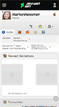 Mobile Screenshot of marionmessmer.deviantart.com