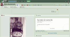 Desktop Screenshot of felicia-abandonment.deviantart.com