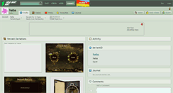 Desktop Screenshot of heba.deviantart.com