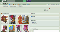 Desktop Screenshot of misery51.deviantart.com
