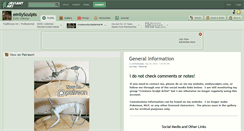 Desktop Screenshot of emilysculpts.deviantart.com