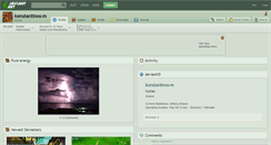 Desktop Screenshot of konstantinos-m.deviantart.com