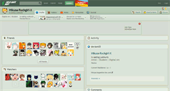 Desktop Screenshot of hikusa-rockgirl-x.deviantart.com