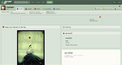 Desktop Screenshot of maxlain.deviantart.com