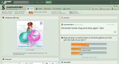 Desktop Screenshot of josephstaleknight.deviantart.com