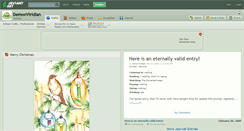 Desktop Screenshot of demonviridian.deviantart.com