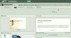 Desktop Screenshot of emilyherondale.deviantart.com