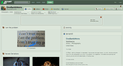Desktop Screenshot of emobambimnms.deviantart.com