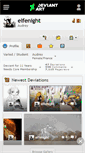 Mobile Screenshot of elfenight.deviantart.com