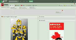 Desktop Screenshot of draxen.deviantart.com