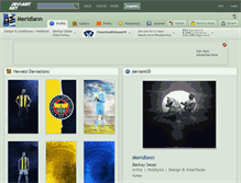 Tablet Screenshot of meridiann.deviantart.com