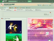 Tablet Screenshot of emerald-moonlight.deviantart.com