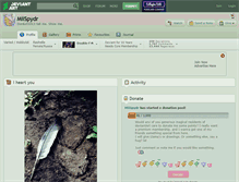 Tablet Screenshot of miispydr.deviantart.com