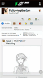 Mobile Screenshot of followingtheson.deviantart.com