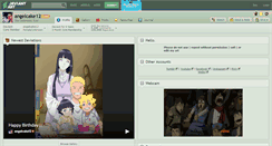 Desktop Screenshot of angelcake12.deviantart.com