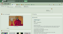 Desktop Screenshot of childprodigy17.deviantart.com