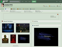 Tablet Screenshot of exodus1993.deviantart.com