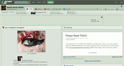 Desktop Screenshot of music-lover-stock.deviantart.com