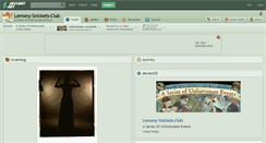 Desktop Screenshot of lemony-snickets-club.deviantart.com