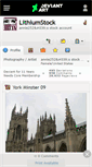 Mobile Screenshot of lithiumstock.deviantart.com