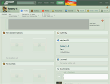 Tablet Screenshot of heeey-4.deviantart.com