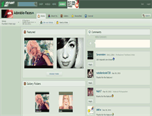 Tablet Screenshot of adorable-faces.deviantart.com