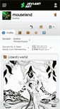 Mobile Screenshot of mouseland.deviantart.com