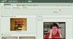 Desktop Screenshot of evapilotrob.deviantart.com