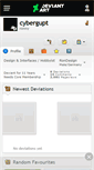 Mobile Screenshot of cybergupt.deviantart.com
