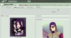 Desktop Screenshot of hayate-x-yuugao.deviantart.com
