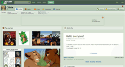 Desktop Screenshot of olihita.deviantart.com