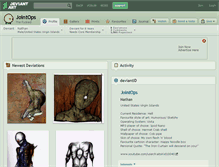 Tablet Screenshot of jointops.deviantart.com