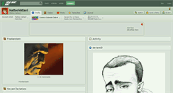 Desktop Screenshot of matteovattani.deviantart.com