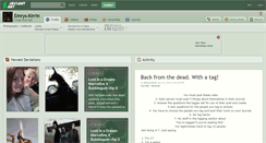 Desktop Screenshot of emrys-kirrin.deviantart.com