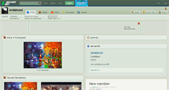 Desktop Screenshot of andaloussi.deviantart.com