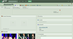 Desktop Screenshot of discochicken298.deviantart.com