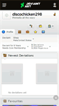 Mobile Screenshot of discochicken298.deviantart.com