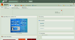 Desktop Screenshot of leroi14.deviantart.com
