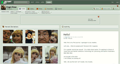 Desktop Screenshot of engel-rose.deviantart.com