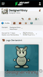 Mobile Screenshot of designervinny.deviantart.com