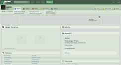 Desktop Screenshot of aolnn.deviantart.com