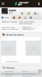 Mobile Screenshot of aolnn.deviantart.com