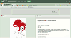Desktop Screenshot of comtessemc.deviantart.com