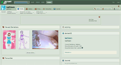 Desktop Screenshot of kathleen.deviantart.com
