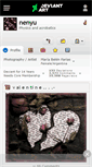 Mobile Screenshot of nenyu.deviantart.com