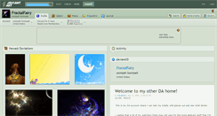 Desktop Screenshot of fractalfairy.deviantart.com